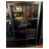4 Tier Shelf w/ 2 Drawers ~31x15x59
