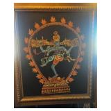 Framed Indian Picture ~28x23