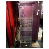 4 Tier Glass Display Cabinet ~16x14x64