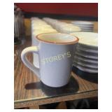 ~18 Coffee Cups & Asst Saucers