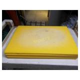 5 Yellow Cutting Boards ~12x18
