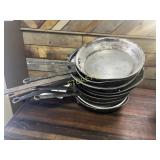 9 Asst Frying Pans