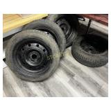 4 Ice Blazer Rimmed Tires - 215/65R17