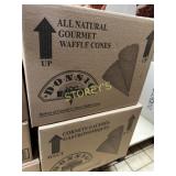 1.5 Boxes of Waffle Cones