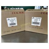 2 Strawberry & 2 Caramel Flavored Topping