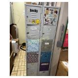 2 Staff Lockers ~12 x 18 x 6