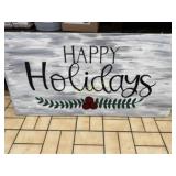 Happy Holidays Canvas Picture ~4