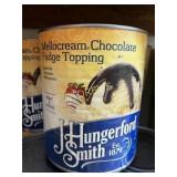 7 Cans of Chocolate Fudge Topping