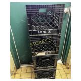 4 Asst Milk Crates