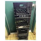 4 Asst Milk Crates