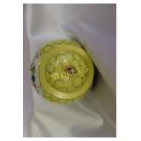 Yellow Asian Ginger Pot / Canister ~6.5"