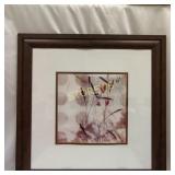Framed "Cattails" Print ~37 x 37