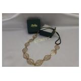 Gold Leaf Necklace from Patina