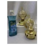 Oil Lamp Set w/ Fuel