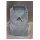 Valdez Blue Dress Shirt - 16" / 33 Long