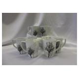 8 "Tree" Pattern Corelle Mug Set