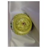 Yellow Asian Ginger Pot / Canister ~6.5"