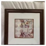 Framed "Cattails" Print ~37 x 37