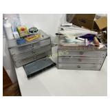 3 Tier Plastic Organizer & Contents