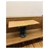 Stamped Decorative Side Table ~28x12x17
