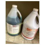 Jug of Detergent & Jug of Sanitizer