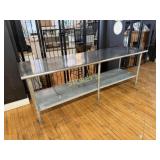 8' x 30' S/S Work Table