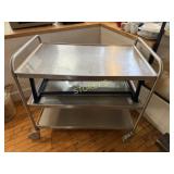 Hupfer HD All S/S 3 Tier Welded Bus Cart ~24x40