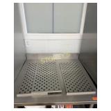 3 S/S Sink Strainers / Risers ~12 x 24