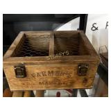 Farmers Market Antique Style Tea Box