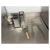 Skimmers, Graters & Bowl