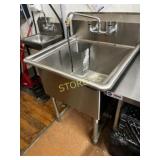 Magnum S/S Single Well Pot Sink ~30 x 30