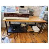 6' x 30' Butcher Block Work Table