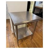 24' Sq. S/S Work Table