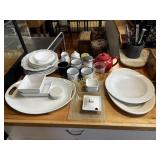 Asst Dishes, Cups, Platters, Etc.