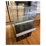 24' Curved Glass Dry Display Case ~24 x 24 x 41