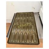 4 Specialty Bake Pans ~18 x 26 - ~6x2' oval