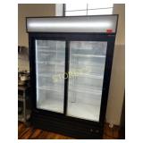 Kool-It 2dr Sliding Glass Cooler on Wheels