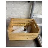 Crate w/ Squeeze Bottles