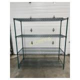 4 Tier Epoxy Metro Rack ~60x24x63
