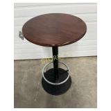 Round Bar Table w/ Foot Ring