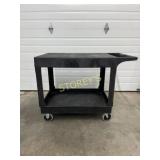 HD Flat Shelf Utility Cart ~44x25x33