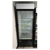 EFI Single Glass dr Upright Freezer on Wheels