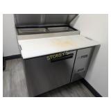 Efi 44' Ref. Pizza Prep Table on Wheels