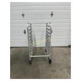 10 Tier Sheet Pan Rack on Wheels