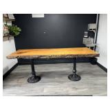 ~87 x 34 Live Edge Dining Table