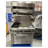 Southbend Como Gas Range w/ 2 Burner, 24'
