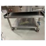 36' S/S Equip. Stand on Wheels