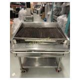 Magi Kitch'n 36' Gas Charbroiler w/ Gas Line