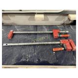 Pair of 30' Bar Clamps - Bessey