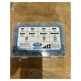 Black Zinc Plated M6 Bolt Kit w/ Nuts & Washers